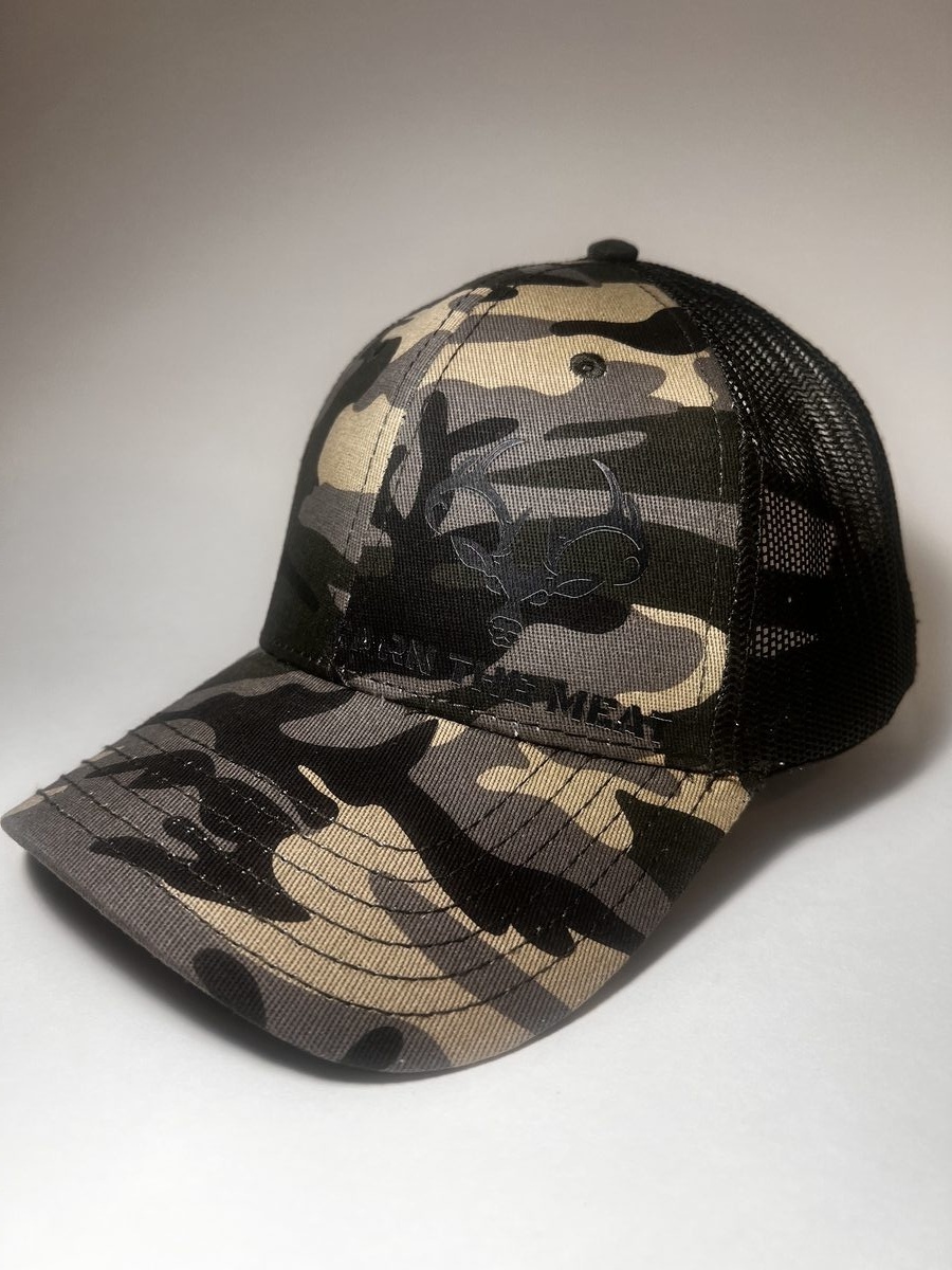 Camo trucker hat