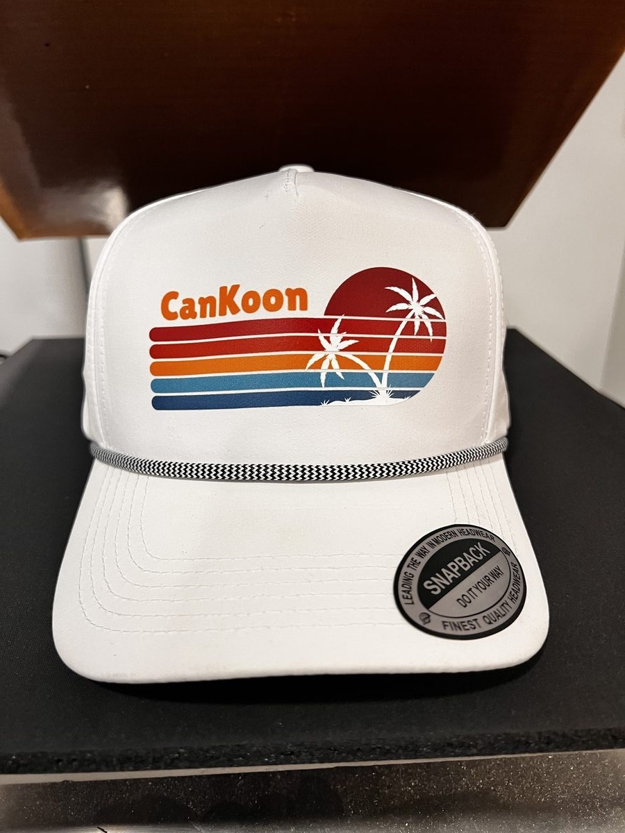 CanKoon white snapback hat